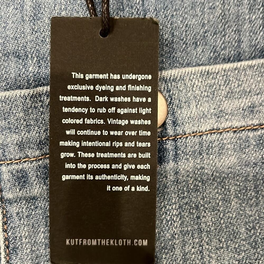 NWT Kut from the Kloth Stella High Rise Flare Jeans Size 14 - Picture 5 of 9